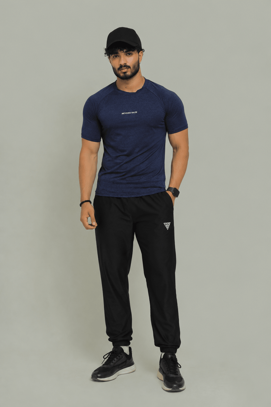 All-Day Active Kit | Swift Flow Active Tee+ CoreFlex Joggers+ Dry-Fit Cap